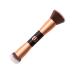 Angoily Travel Makeup Brush 1pc Double-ended Makeup Brush Artificial Fiber Face Miss Beauty Products Rose Gold Makeup Brush
