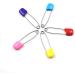 U-M PULABO Multi-Colored Safety Pins 5Pcs - Reusable Diaper Pins for Infants - Buy Online on GoSupps.com