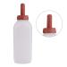 Calf Bottle with Push-On Nipple - 2L Milk Feeder for Nursing Baby Cows - Buy Online on GoSupps.com