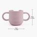 Haakaa Silicone Toddler Cup - 150ml/5oz Durable Training Cup for Independent Drinking - Easy-grip Handles - For 6 Months+ Babies - Blush - Buy Online on GoSupps.com