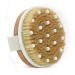 Dry Brushing Body Brushes- Round Exfoliating Brush for Cellulite and Lymphatic Drainage Massager  and Body Exfoliating Improve Your Circulation-Soft Massage Nodes