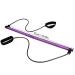 Pilates Bar Kit with Exercise Resistance Band and Foot Loops Portable Fitness Yoga Sticks for Home Workout Strength Training - Buy Online on GoSupps.com