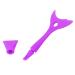 YOXIER Mascara Guard 3 In 1 Makeup Mascara Shield Wear-Resistant Makeup Tool Purple