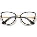 Cat-Eye Computer Readers | Oversized Blue Light Blocking Glasses +350 C4 | Anti Eyestrain Eyewear for Women - Shop Now - Buy Online on GoSupps.com