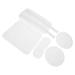Premium Washable Castor Oil Pack - Waterproof Double Layer Elastic Band for Body Relief (White) - Buy Online on GoSupps.com