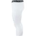 ARSUXEO Men's 3/4 Compression Running Tights Capri Pants - White - Size Medium - Buy Online on GoSupps.com