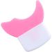Eyelash Applicator Baffle Eyelash Mascara Smear Shield Double Arc Smoothing Surfaces Perfect Fitting for All Face Shapes (Peach Pink) - Buy Online on GoSupps.com