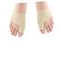CLISPEED 2 Pairs Thumb Protector Hair Straightener Orthotics Sock Ease Foot Pain Socks Thumb Bunions Protector Hallux Valgus Corrector Bunion Straightener Picture 1 Size 1