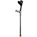 Forearm Crutches Adjustable Forearm Crutches for Adults Height Adjustment Stick with Lightweight Aluminum Pad for Men Open Cuff Crutches Lig