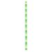 Flat Paper Straw Food Grade Paper Straw Bamboo Pattern Compatible with Club Green