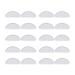 10 Pairs Nose Pads Glasses Non-Slip Silicone Nose Bandage Glasses D-shaped Pads Accessories Transparent
