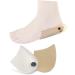 FRCOLOR Plantar Foot Orthotic Inserts - 2 Pairs Transparent Heel Cups for Pronation & Corrective Support | 9x4.5cm - Buy Online on GoSupps.com
