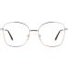 TIJN Blue Light Blocking Glasses,Computer/Gaming/Screen Bluelight Filter Eyeglasses for Women Men,Oversized Metal Frame - 03.rose Gold/Tortoise