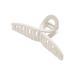 Glue hair clips matt acrylic slipproof strong hold elegant hair clip clamping handles for women girls 1 piece (1 Pack) a