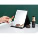 NAYSAYE Folding Travel Makeup Mirror - Portable Compact Vanity Desk Mirror with Stand - Large Size - Buy Online on GoSupps.com