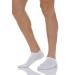 RELAXSAN 560S Diabetic No Show Socks for Men Women Low Cut Socks Breathable for Sensitive Feet Cotton and Crabyon 5-XL Man 9.5-11.5 / Woman 11-12.5 White