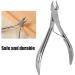 U-M PULABOStainless Steel Dead Skin Pliers Scissors Nail Cuticle Nippers Manicure Pedicure Tool Cuticle Trimmer for Home Users or Beauty Salon Professional Processed As Shown - Buy Online on GoSupps.com