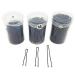Black 160PCS Bobby Pins for Women & Girls, 5.2cm Metal Hair Slides Grips - Hair Accessory for Buns Up-Dos - Buy Online on GoSupps.com