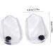 Shop Gatuida 4 Pairs Heel Pad Shoe Pads - Universal Gel Foot Protectors for High Heels | Comfortable Heel Cup Support for Men & Women - Buy Online on GoSupps.com