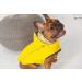 GF Pet Yellow Reversible Elasto-Fit Dog Raincoat - Medium Size - Buy Online on GoSupps.com