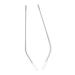 Yardenfun glasses 1 pair of glasses legs glasses accessories metal low sunglasses spare glasses brain for sunglasses metal glasses brilliant brilliant parts of the glass 12.5x0.3cm silver