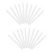 Gleavi glasses 20 pieces of glasses slip-resistant foot cover clear glasses glass cladding drinking glasses over glasses sunglasses silicone glasses.