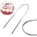 Crafts Idea Stainless Steel Tongue Cleaner - Eco-Friendly Oral Hygiene Tool for Fresh Breath | International Shipping Available - Buy Online on GoSupps.com