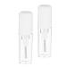 Gogogmee 2pcs Eyelash Raincoat Gels Clear Rain Coat Essence Mascara Tubular Mascara Transparent Plastic