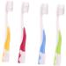 FRCOLOR 12 Pcs Bristle Toothbrushes - Anti-Slip Oral Care Tool for Ultimate Clean - International Shipping Available - Buy Online on GoSupps.com