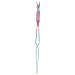 Nail Clips for Professional Stainless Steel Cuticle Pusher Tool with Dual End Design Nail Curve Pinching Tool Multi Function Nail Extension Shaping Tool Nail Tools for New Beginne
