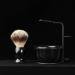 Shop Bggiwy Men's Razor Brushes Set - Foam Shell Hairdressing Salon Facial Bar Cleaning 11x13cm Black - International Shipping Available - Buy Online on GoSupps.com