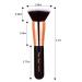 Party Queen Flat Top Kabuki Foundation Brush - Vegan Synthetic Makeup Tool for Liquid & Cream Blending - RoseGold FV8 - Buy Online on GoSupps.com