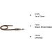 Buy Premium Fat Leather Line - 1m 1.35m 2.20m 3m with Chrome/Brass Hook - International Shipping Available - Buy Online on GoSupps.com