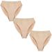KUKOME Ballet Dance Underwear High Cut Cotton Dance Briefs Shorts for Women Girls Ballet Pink Adult S