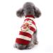 Christmas Dog Sweater | Warm Knit Turtleneck for Puppies | Reindeer Pattern Petcare Gift - Buy Online on GoSupps.com