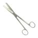 Mud scissors round for professional or private use 14 cm stainless steel