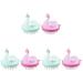 Frcolor 6 STK massage shampoo comb Haard auschbrush children's shampoo scalp massage Brush massage brush for the scalp shampoo brush for the scalp hair washing brush shower brush for hair pp