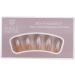 24Pcs/Set Press On Nails Mid Length Silver Stripes False Nails Acrylic Fake Nails Full Cover Nails Tips Artificial Finger Manicure Press on nails for Women and Girls - Buy Online on GoSupps.com