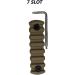 Gotical M-Lok Rail Sections Kit - 5-Pack 5-Slot to 13-Slot Weaver Segment Mount - Lightweight Tan Hunting Accessories - Buy Online on GoSupps.com