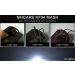 Pack of 5 Korea Black KF94 Face Masks - Unisex 4-Layer Breathable Filters Adjustable Strap Comfortable Dust Protection - International Shipping - Buy Online on GoSupps.com