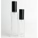 50ML Clear Refillable Spray Perfume Bottle - Travel Atomizer with Black Cap | Ideal Makeup Tool - Buy Online on GoSupps.com