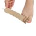 YHM 6 pcs Toe Separators Bunion Corrector with Fabric Sleeve - Size S | Gel Toe Spacer for Overlapping Toes - Buy Online on GoSupps.com