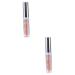FOMIYES 2pcs Eyeshadow Glow Liquid Eyeliners Sparkling Eyeliner Women Makeup Eye Shadow Water-based 1 count (Pack of 1) As Shownx2pcs