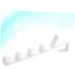 Baluue Multifunctional Clothing Rack Hangers 2pcs 5 Towel Hooks Hanging Rack Multifunction Door Hanger Multifunctional Hanger 2pcs White - Buy Online on GoSupps.com