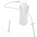 500ml Manual Pressure Inlet Bottle Set - Reusable & Portable Anal Vagina Cleaning - Ideal for Home & Travel - Buy Online on GoSupps.com