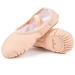 MdnMd Girls Dance Ballet Shoes Slipper for Dance Gymnastic Practice (Toddler/Kids) 11 Little Kid Ballet Pink