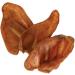 Pig Ears Dog Treat Bulk Packs - 100% All Natural Smoked Pork Savory Tasty Chews(2 Pig Ears) - Buy Online on GoSupps.com