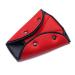 Car Safe Fit Seat Belt Stable Seat Belt Fixer Adjuster Fixator (Red)