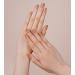 DANNI & TONI 28 Stickers Semi Cured Nail Wraps Soft Self-Adhesive Gel Nail Stickers(Terracotta Sunset) Amber Gradient Salon-Quality Gel Nail Polish Strips Manicure Stickers Set