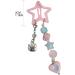 xbiez Y2K Beads Pendant Star Shape Hair Clip Summer Hair Clip for Woman Girls Taking Photo Bangs Hair Barrettes Anti-slip Pink - Buy Online on GoSupps.com